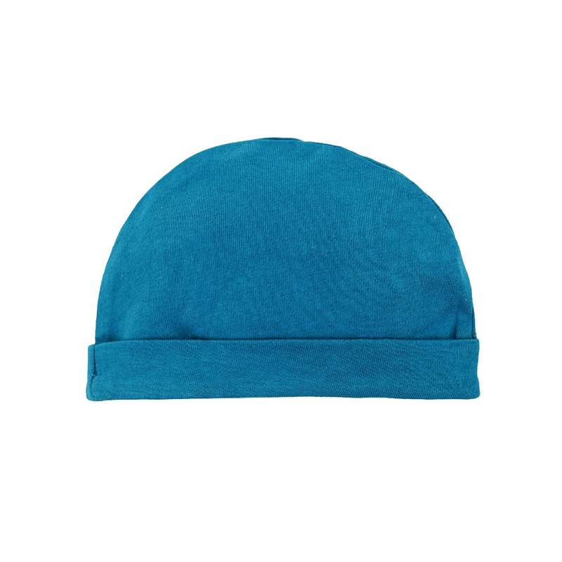 The Nest Cool Teal Baby Cap