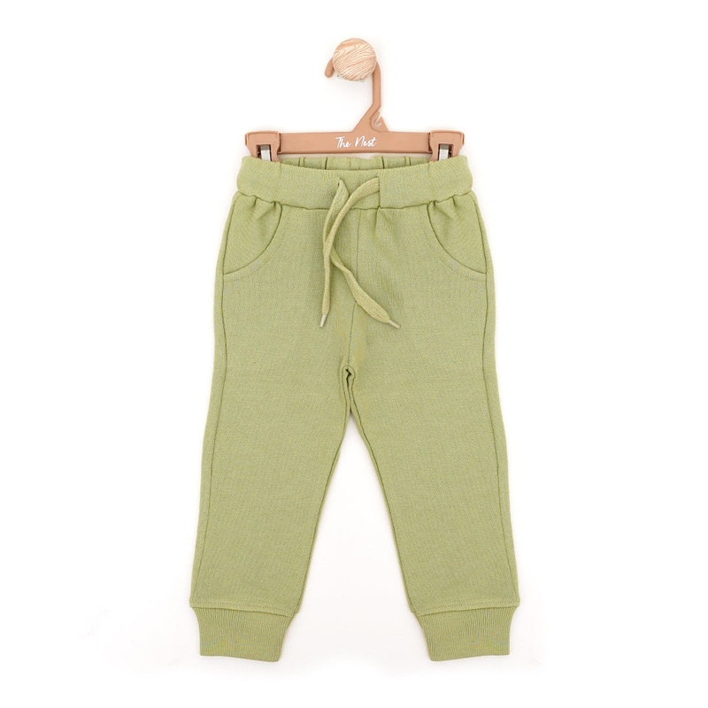 The Nest Leaf Green Baby Trousers