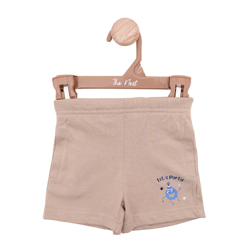 The Nest Lunar Beige Baby Shorts