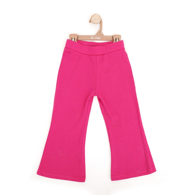 The Nest Magenta Dream Bell Bottom Trousers