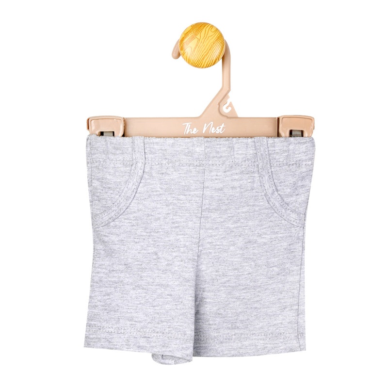 The Nest Tiny Tots Grey Summer Shorts