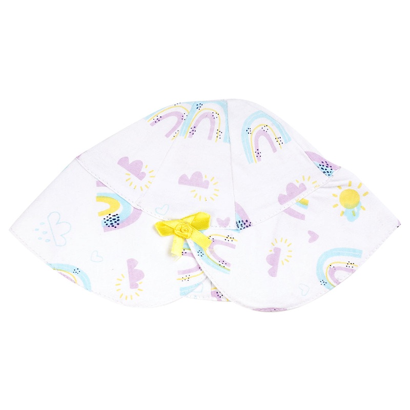 The Nest Unicorn Wonderland Baby Bonnet Cap