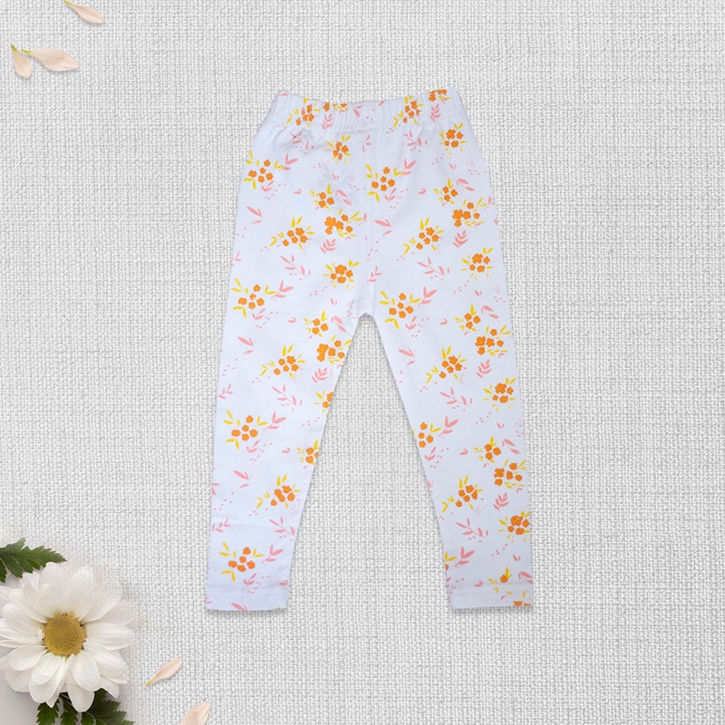 The Nest White Flower Garden Pajama