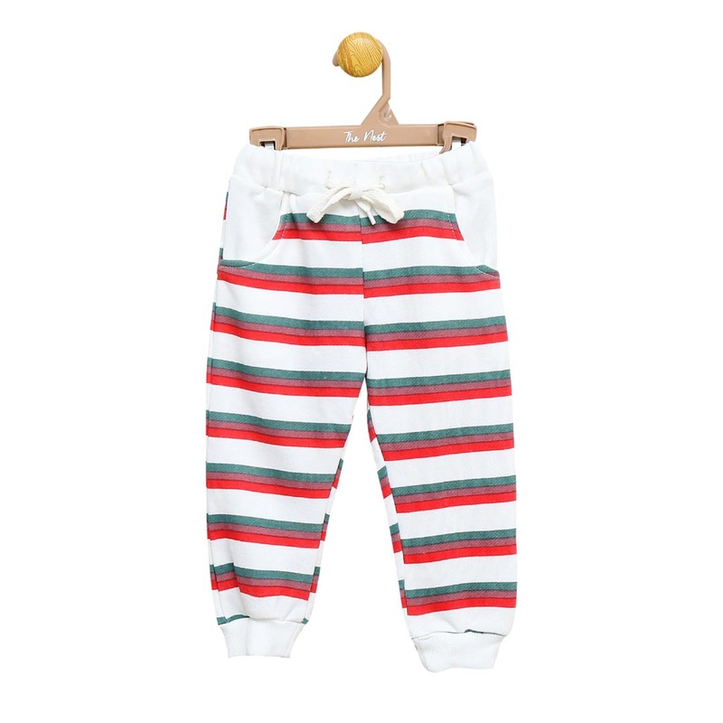 The Nest White Striped Pajama
