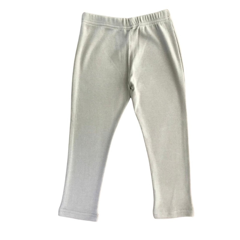 The Nest Biege Ribbed Leggings