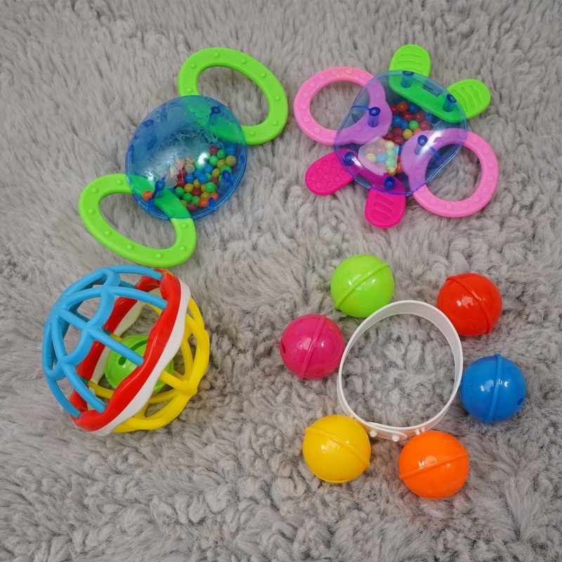 Baby Rattle Pack Of 4 Multicolor – Sunshine