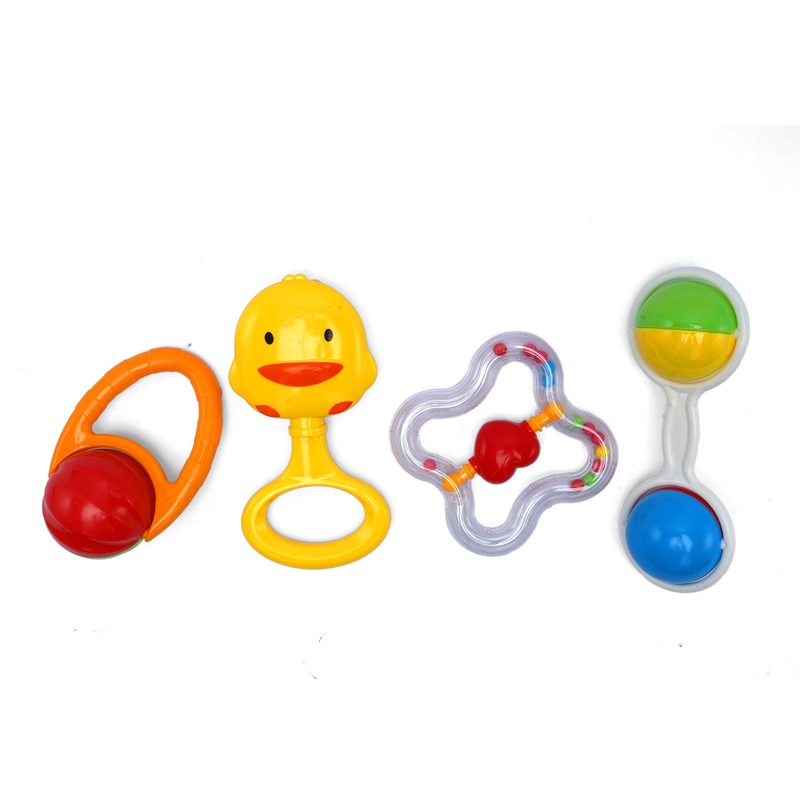 Baby Rattle Set 4Pcs – Sunshine