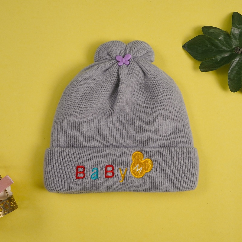 Baby Soft Woolen Cap Grey – Sunshine