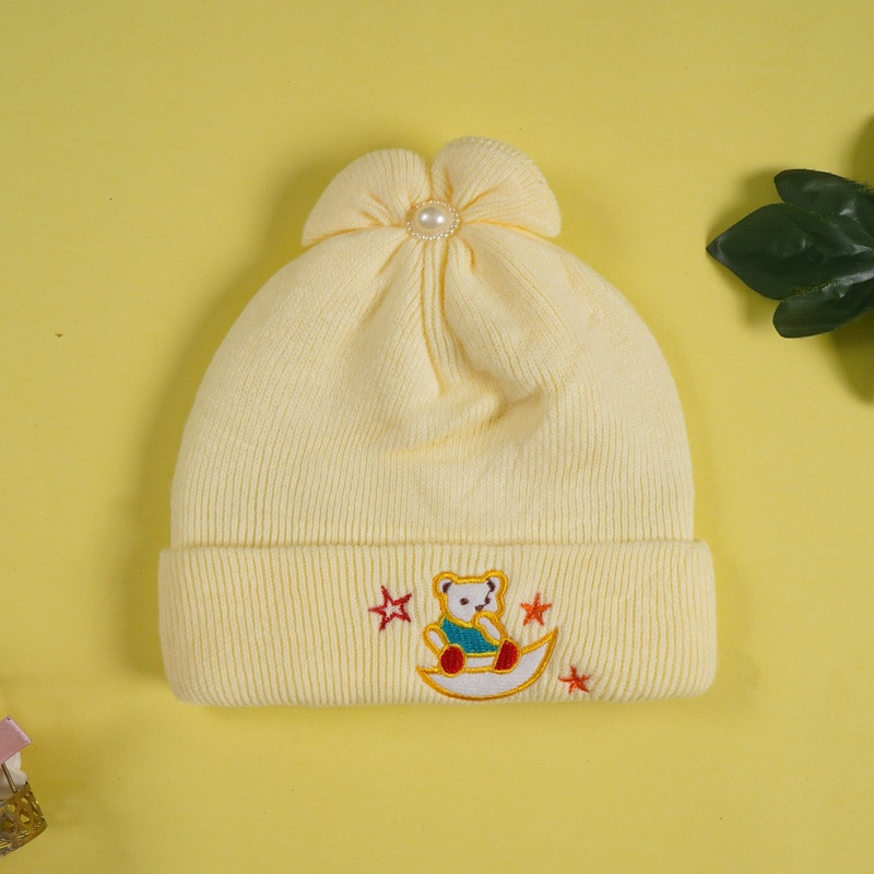 Baby Soft Woolen Cap Yellow – Sunshine