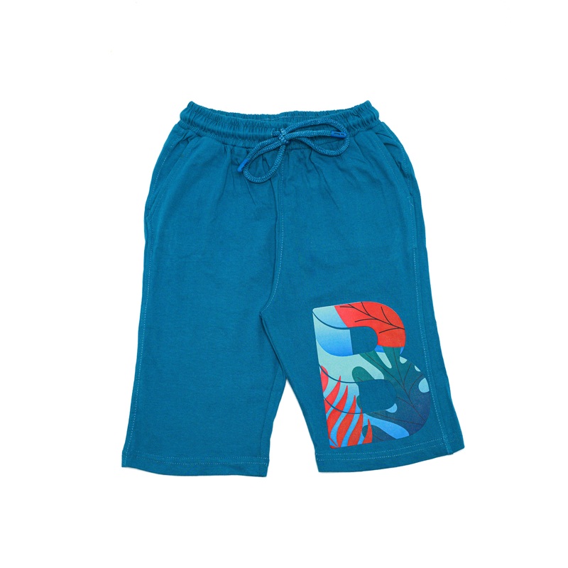 The Nest Generic Shorts Teal S-Jersey Fabric