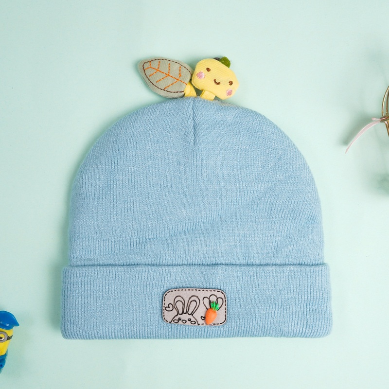Baby Warm Cap Character Blue – Sunshine