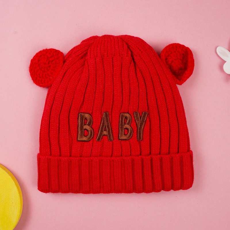 Baby Warm Cap Red – Sunshine
