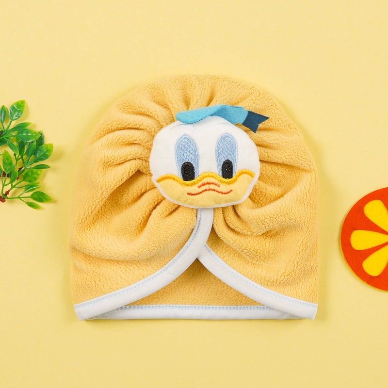 Baby Fleece Turban Cap Daffy Duck Mustard – Sunshine