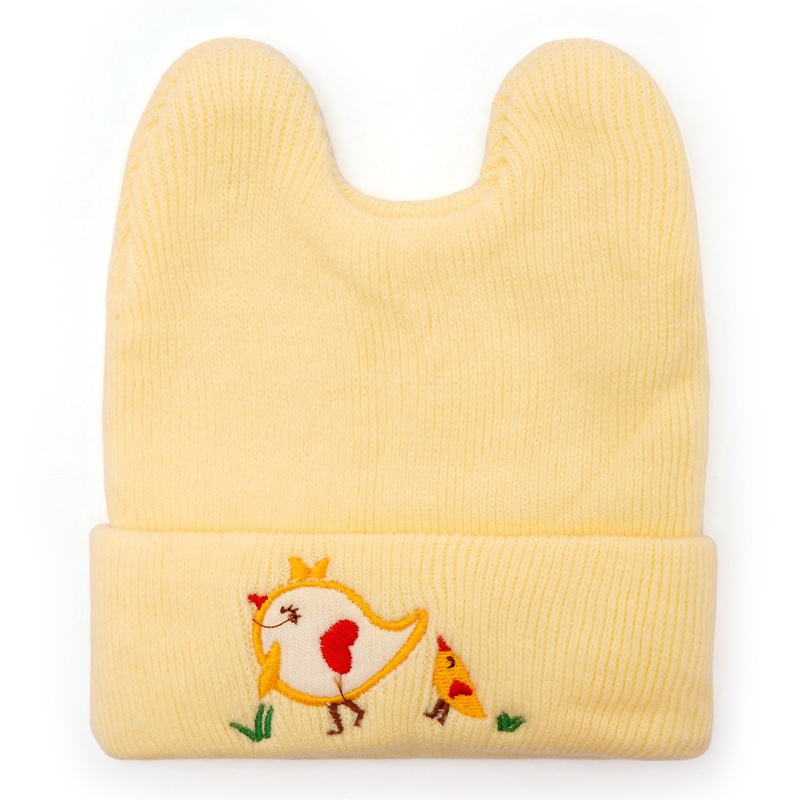 Baby Winter Cap Yellow Sparrow – Sunshine