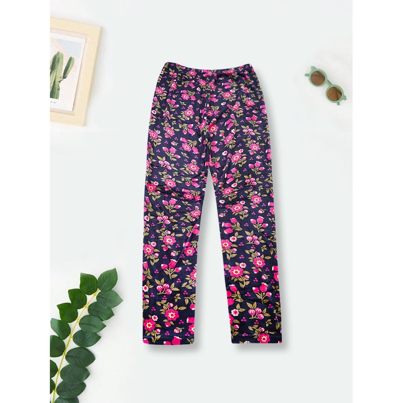 Cotton Tights Rose Navy Blue – Sunshine