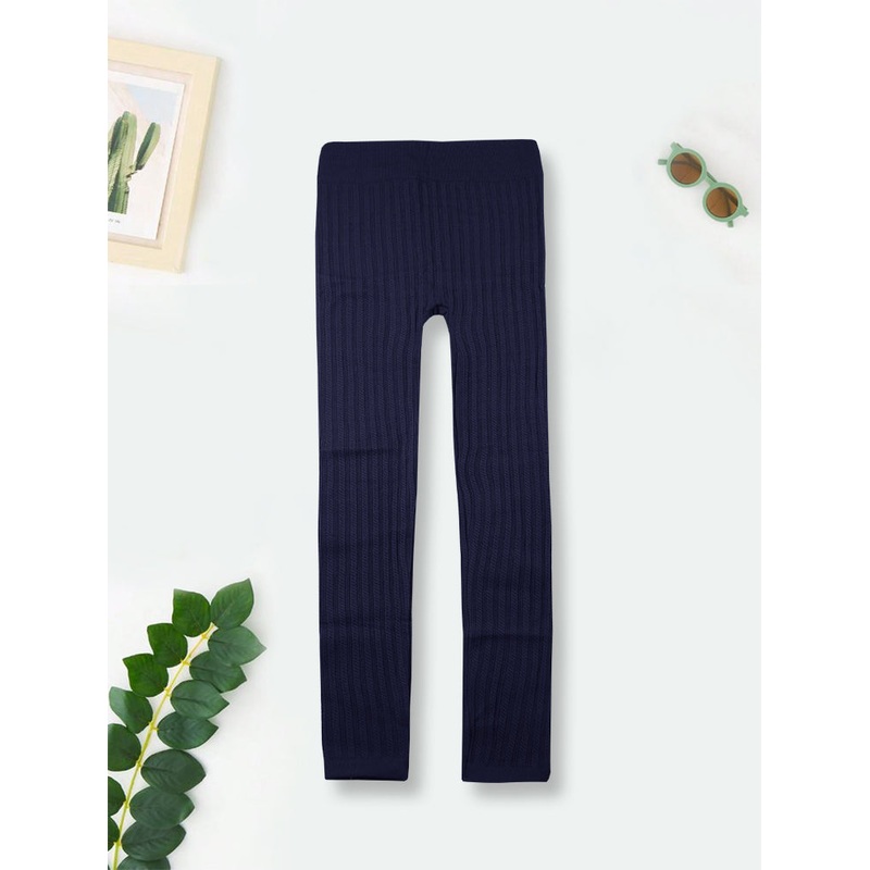 Fleece Tights Navy Blue – Sunshine