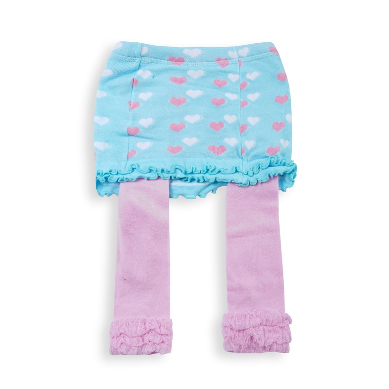Girls Leggings Purple & Blue (6-12 Months) – Sunshine