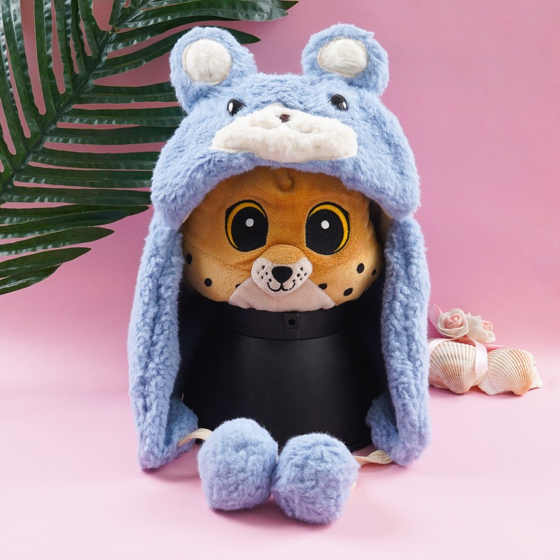 Kids Fleece Hat Bunny Blue – Sunshine