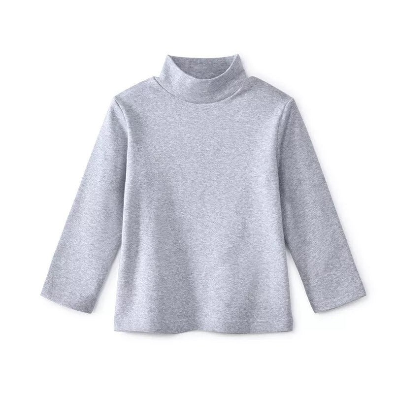 Sy Kids Mock Neck Grey – Sunshine