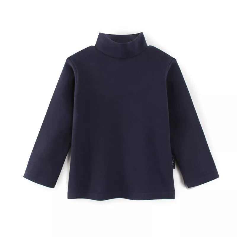 Sy Kids Mock Neck Navy Blue – Sunshine