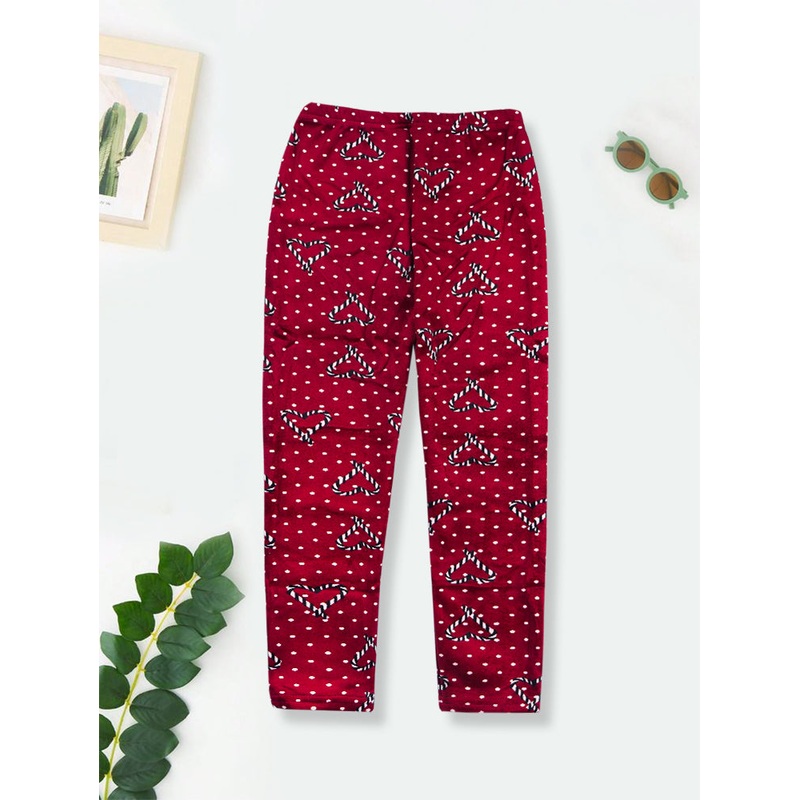 Girls Tights Polka Dots Maroon – Sunshine