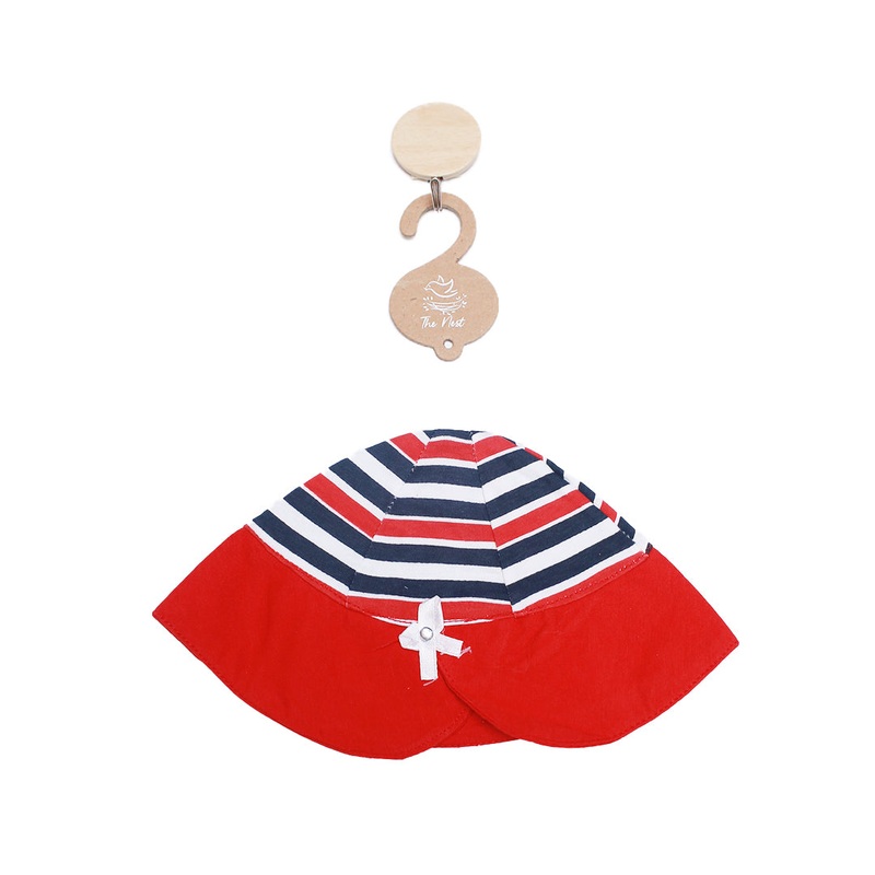 The Nest Red And Blue Fun Cap