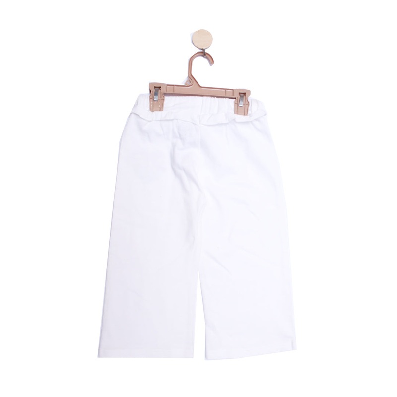 The Nest Solid White Full Length Pyjama
