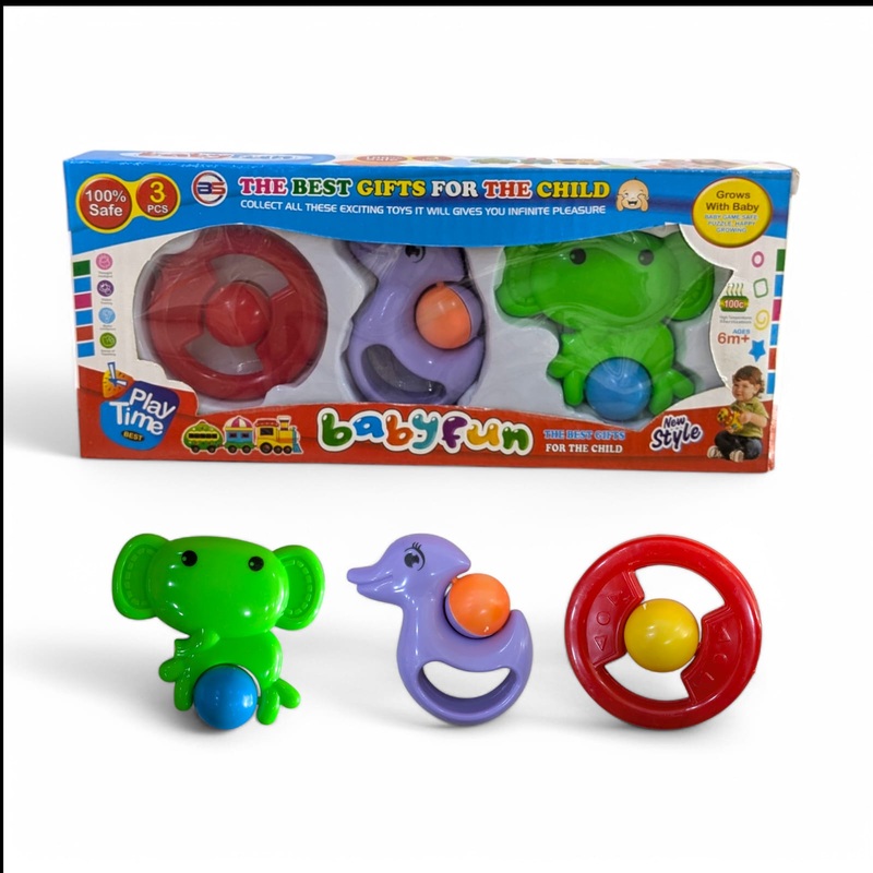 Little Star Baby Rattle 3Pcs Set