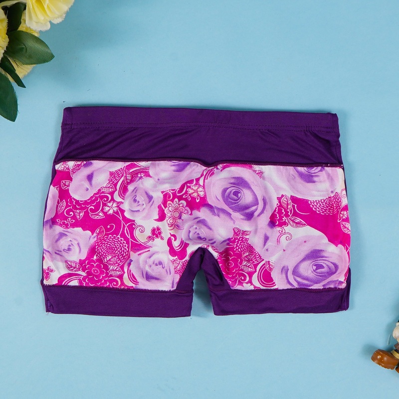 Kids Underwear Flowers Purple – Sunshine