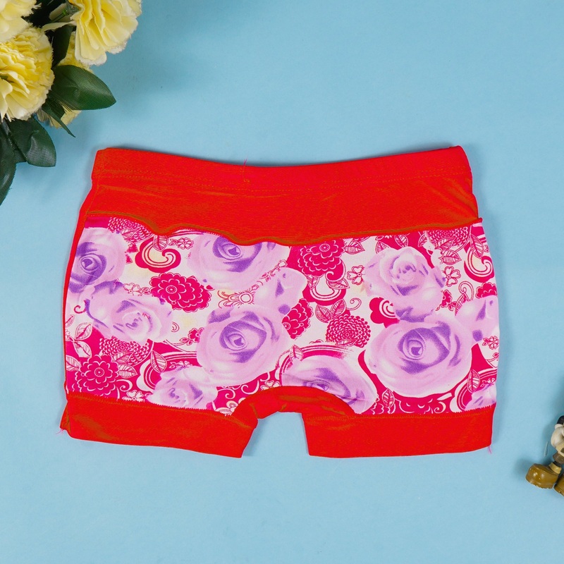 Kids Underwear Flowers Red – Sunshine