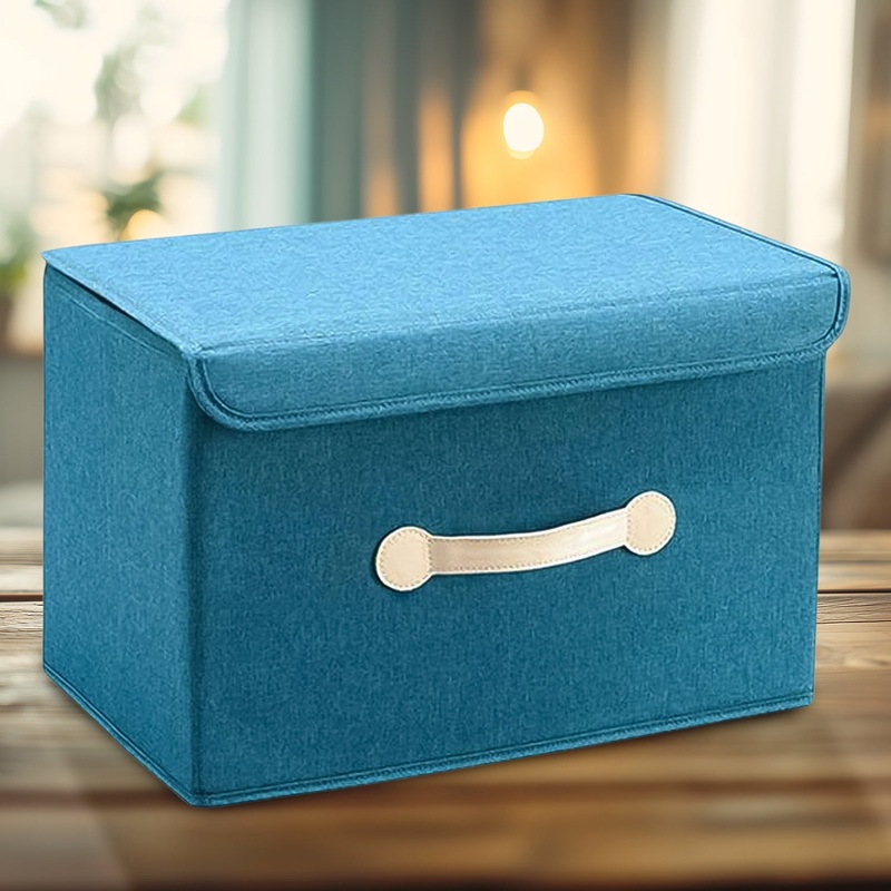 Clothes Storage Bag Basket Cube with Cover (2821 Cm)