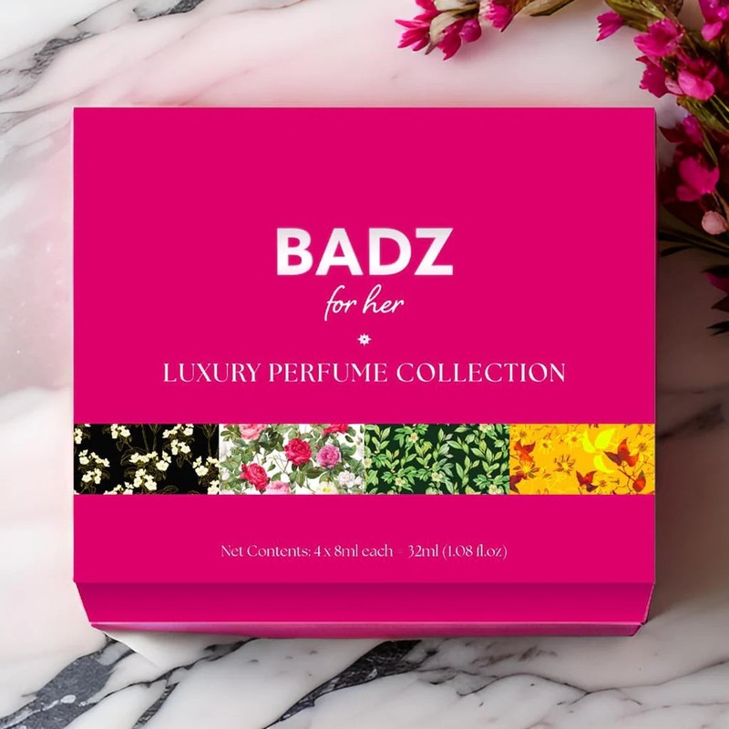 Badz For Her Combo Luxury Perfume Gift Set Perfume Pack Of 4 4×8 ml 32ml