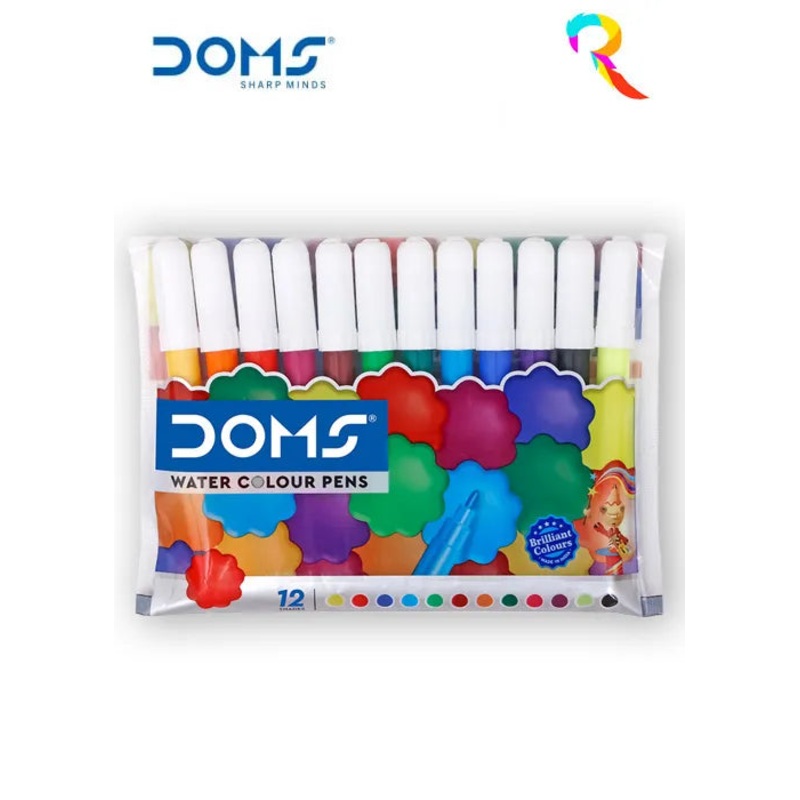 Doms mini Water Colour Pens  12 Shades