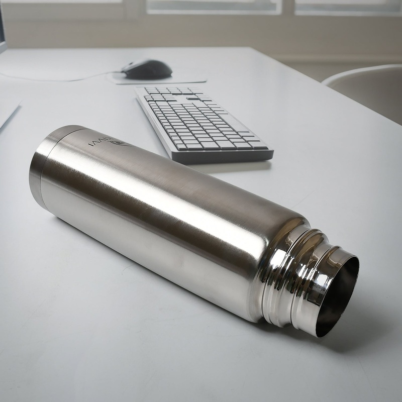 VacuumStainless Steel Double Wall Water Bottle, Fridge Water Bottle, Stainless Steel Water Bottle Leak Proof, Rust Proof, Cold & Hot Thermos steel Bottle| Leak Proof | Office Bottle | Gym | Home | Kitchen | Hiking | Trekking | Travel Bottle (500 ML)