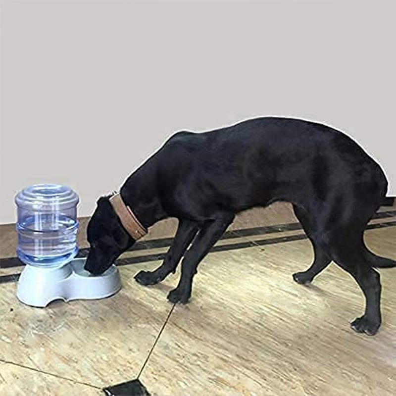 Automatic Pet Water Dispenser Self-Dispensing Gravity Pet Feeder Water Cat Dog Feeding Bowl Drinking Water & Pet Feeder Food Dispenser – Replenish Pet Food for Dog Cat Animal Automatic Gravity Dry Food Storage Bottle