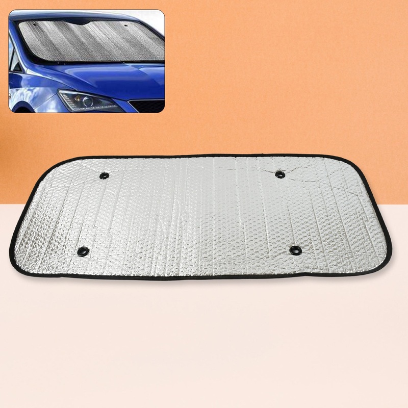 Car Windshield Sun Shade, Blocks UV Rays Sun Visor Protector, Keeps Your Vehicle Cool Sunshade for Cars, SUVs, Trucks, and Vans (8035 Cm)