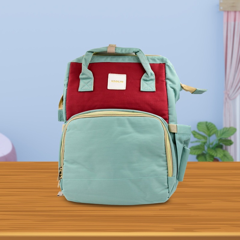 Multipurpose Mom’s Backpack Diaper Bag (1 Pc / 14 Pocket / Small)