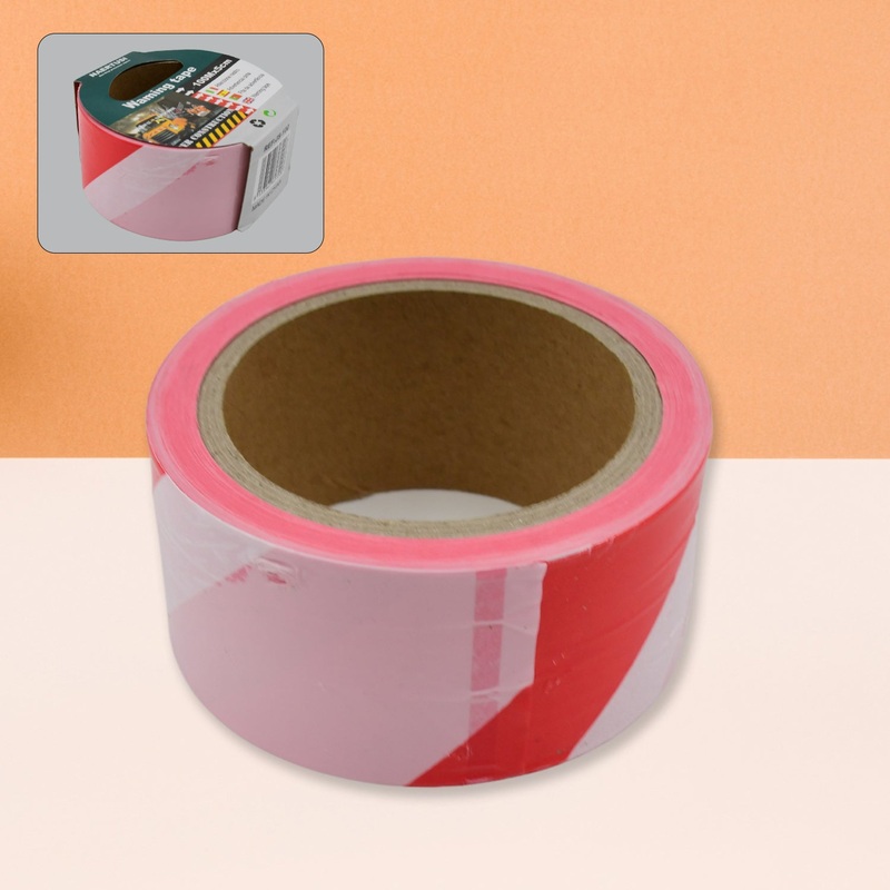 Safety Warning Tape, Construction Barrier Tape Non-Adhesive (100Mx5CM)