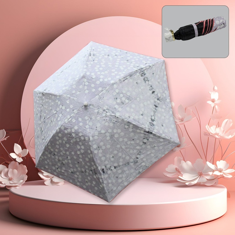 2 Fold Sun Protective Solid Foldable Outdoor Umbrella,Portable Sun,UV Protection LightweightRain Umbrella With Umbrella CaseFor Girls, Women, Men, Boys
