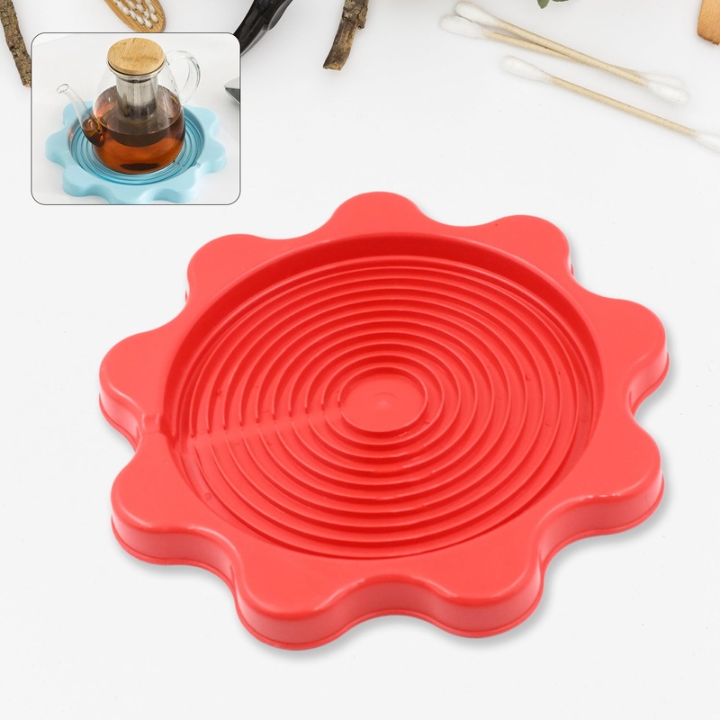 Multifunction Place mats Waterproof Anti-Slip at Insulation Table Mats Thermos Bottle Cup Mat Cup Coaster Kitchen Accessories, Home Thermos Kettle Pad, Heat Proof Pad Heat Insulation Pad (2323 CM)