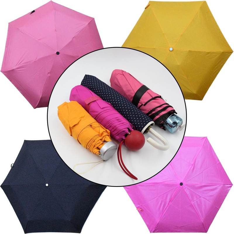 Umbrella Summer Sun and Rain ProtectionFoldable Cute Umbrella || UV Protection Rain Sun Umbrella || Travel Accessories || Umbrella for Children, Girls, and Boys (1 Pc / Mix Color / Design)