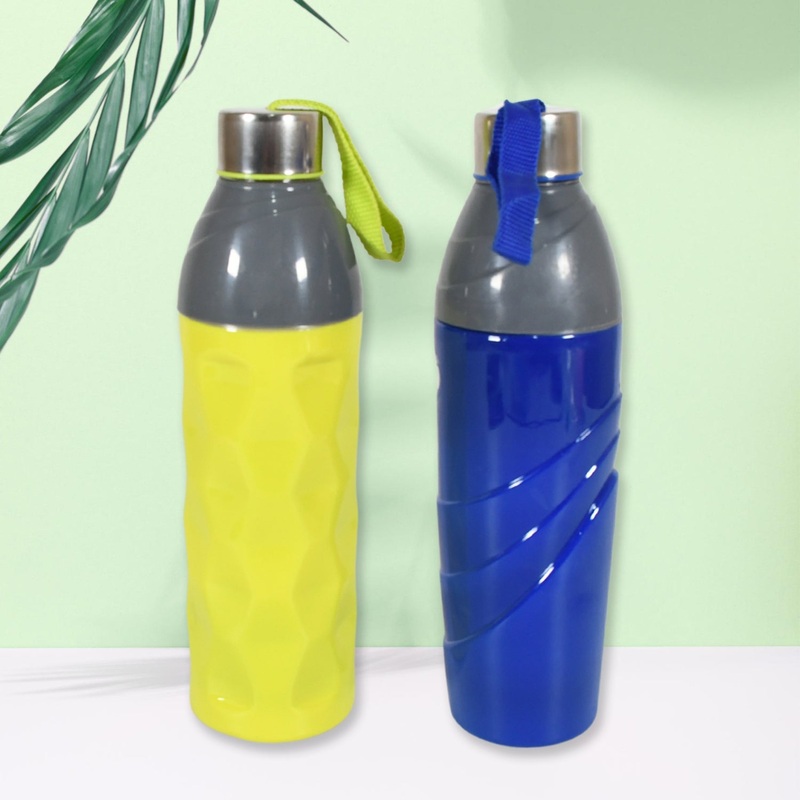 Plastic Sports Insulated Water Bottle with Dori Easy to Carry High Quality Water Bottle, BPA-Free & Leak-Proof! For Kids’ School, For Fridge, Office, Sports, School, Gym, Yoga (750 ML / 1 Pc / Multi Color)