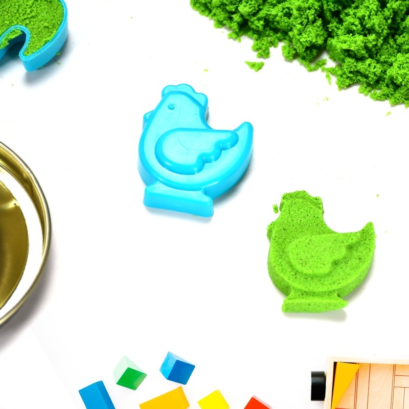 Creative Sand for Kids  Natural Kinetic Sand Kit for Kids Activity Toys | Soft Sand Clay