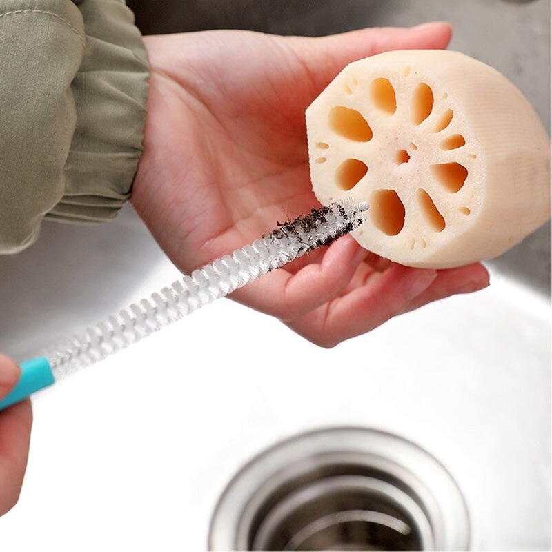 Kitchen Sink Spring Cleaner Metal Wire Brush For Drain Pipe ( 1 pcs )