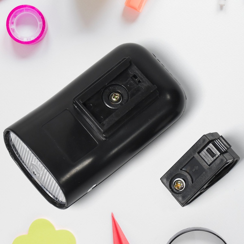 7521Cycle LightWaterproof Quick Release Bike Front LightLamp Suitable For Bike & Cycle (Battry Not included)