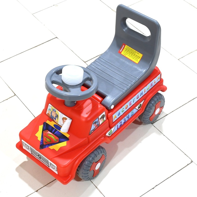 Kids Baby City Ride on Push Car Ride with Backrest Musical Horn For Children Kids Toy Ride-on, Kids Toys Toddler Baby Toy Baby Car , Truck, Etc Suitable for Kids Boys / Girls
