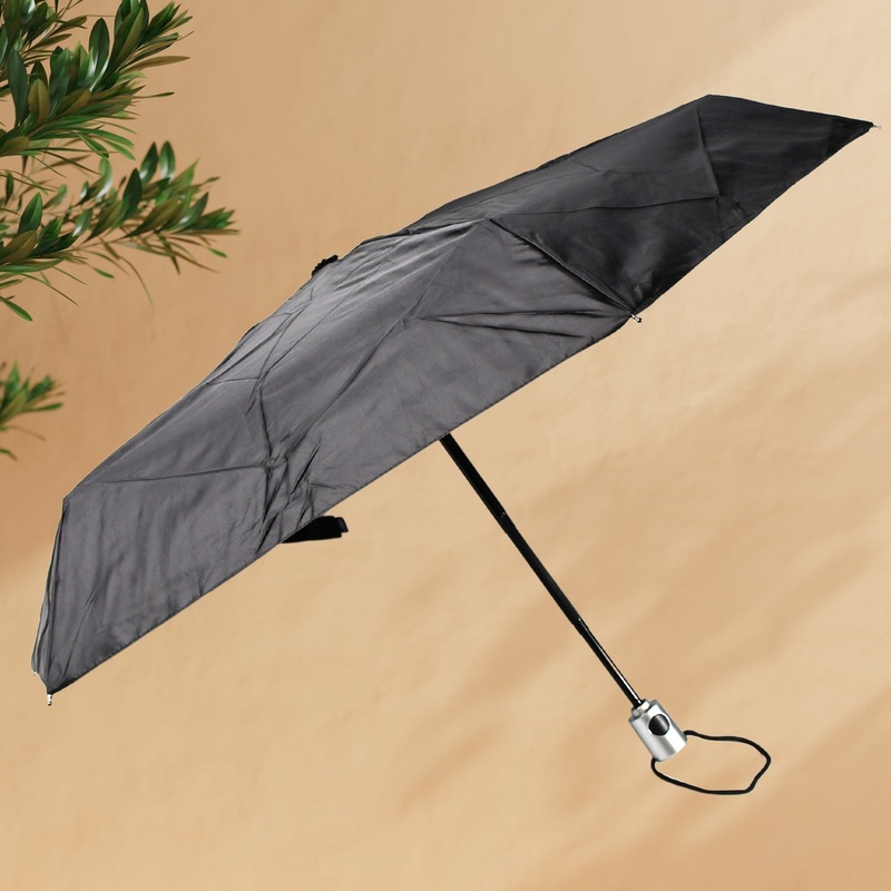 Windproof Travel Umbrella – Compact, Light, Automatic, Strong and Portable – Wind Resistant, Small Folding Backpack Umbrella for Rain