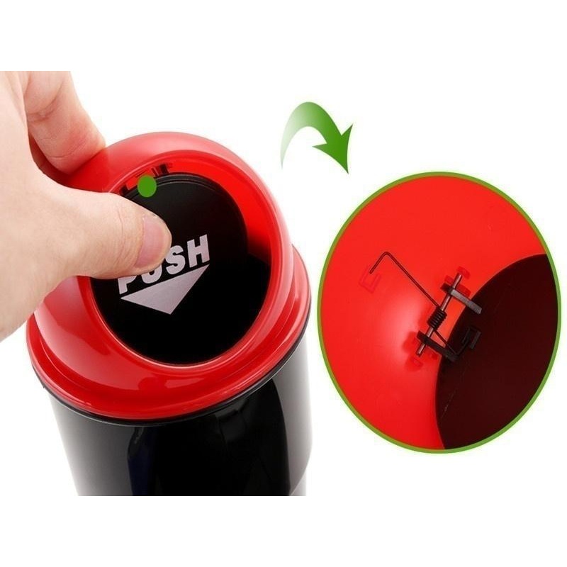 Car Dustbin / Mini Car Trash Bin / Car Ashtray