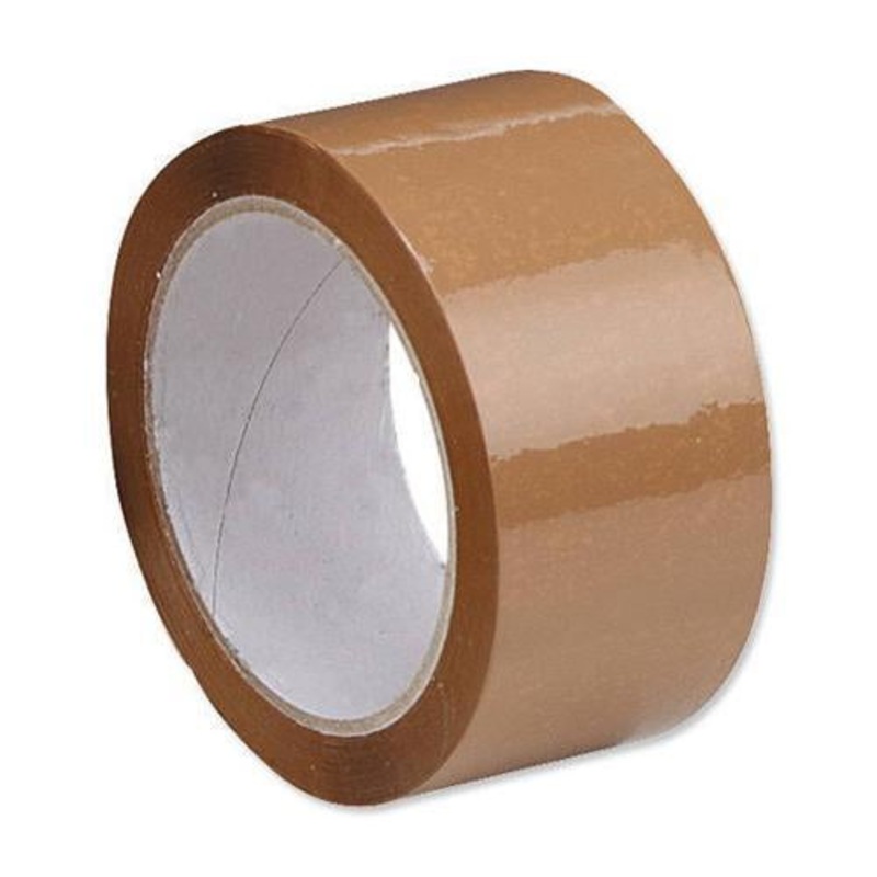 Clear / Transparent Packing Tape (Plain Tape 65 Meters 41 Micron) – 1 Pcs