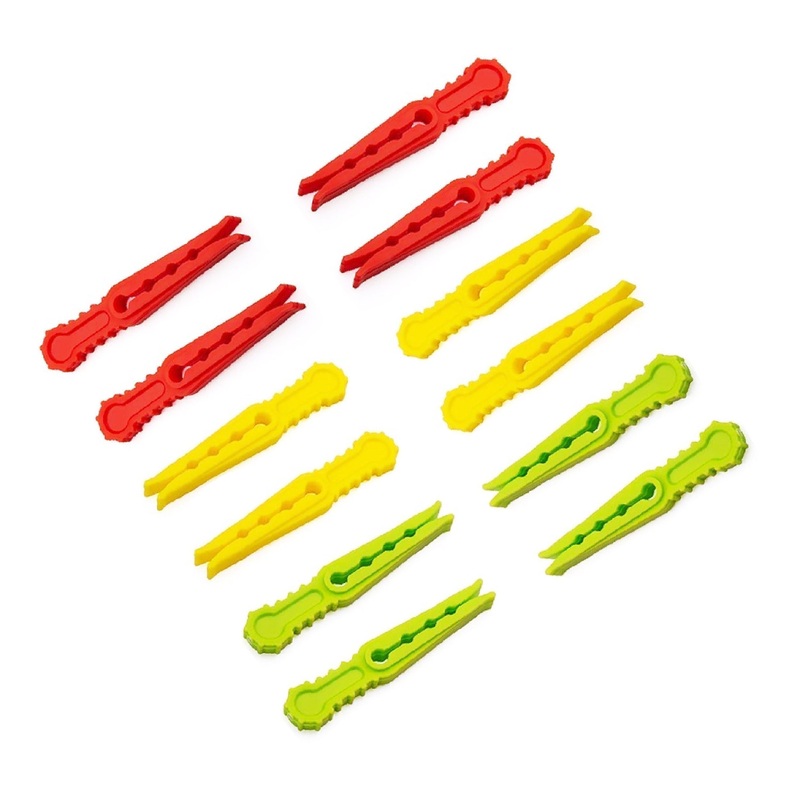 Multipurpose Plastic Cloth Hanging Pegs / Clips – 36 pcs